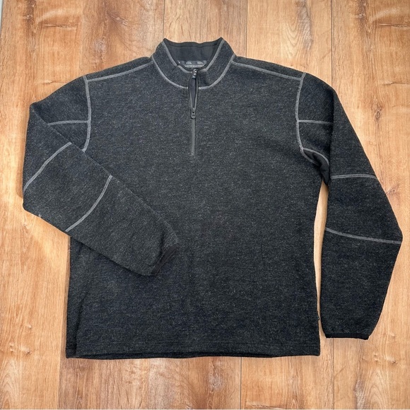 Kuhl THOR™ 1/4 Zip ThermoKore Fleece Size XXL Charcoal Grey - Picture 2 of 6